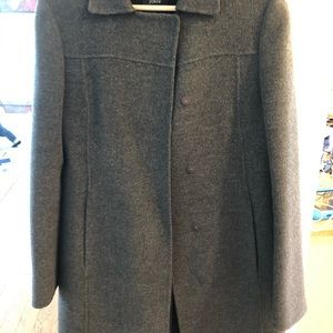 J. Crew 3/4 length 100% wool coat size 4